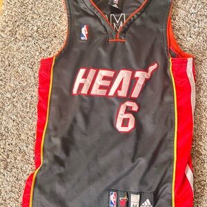 Adidas Heat Jersey in Black and Red